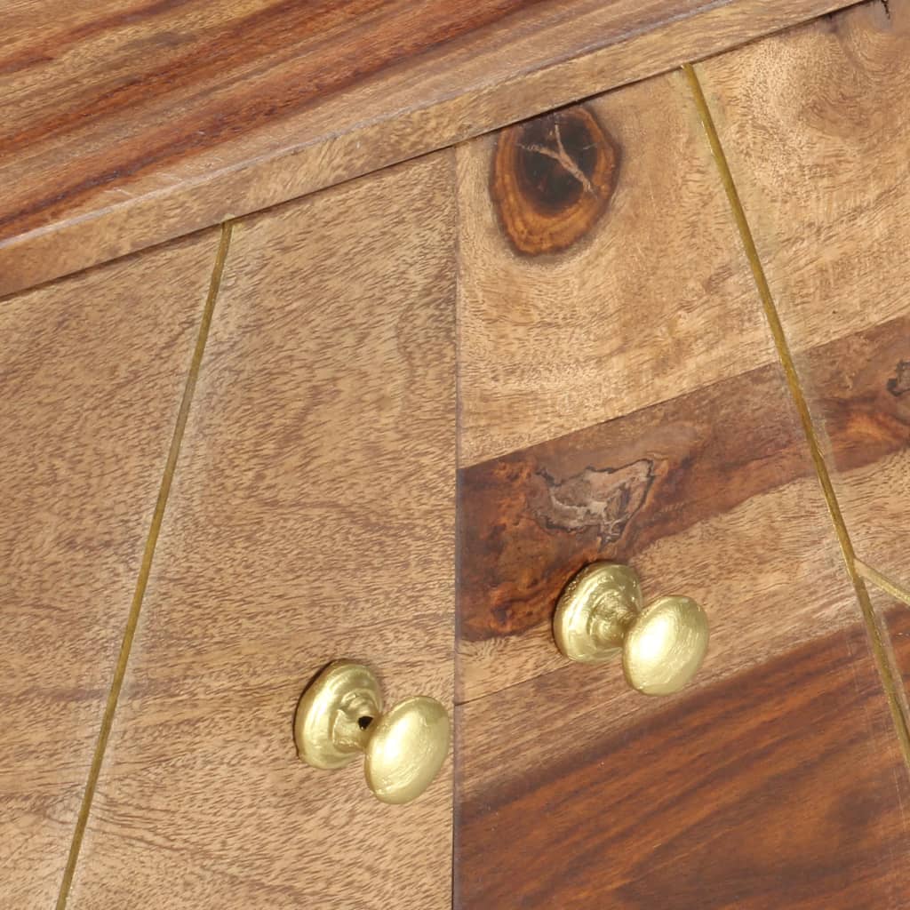 TV-Schrank 140×30×40 cm Massivholz Palisander