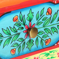 Thumbnail for Konsolentisch Handbemalt 80×35×75 cm Mango Massivholz