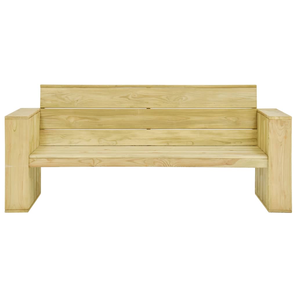 vidaXL Gartenbank 179 cm Imprägniertes Kiefernholz