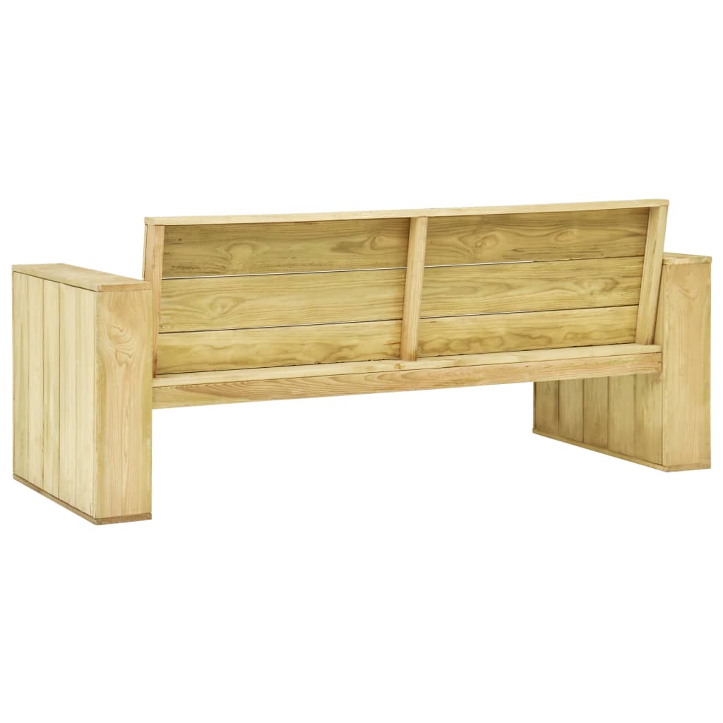 vidaXL Gartenbank 179 cm Imprägniertes Kiefernholz
