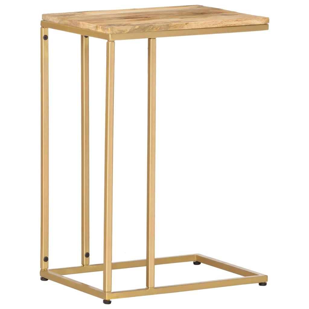 Beistelltisch 35×45×65 cm Massivholz Mango