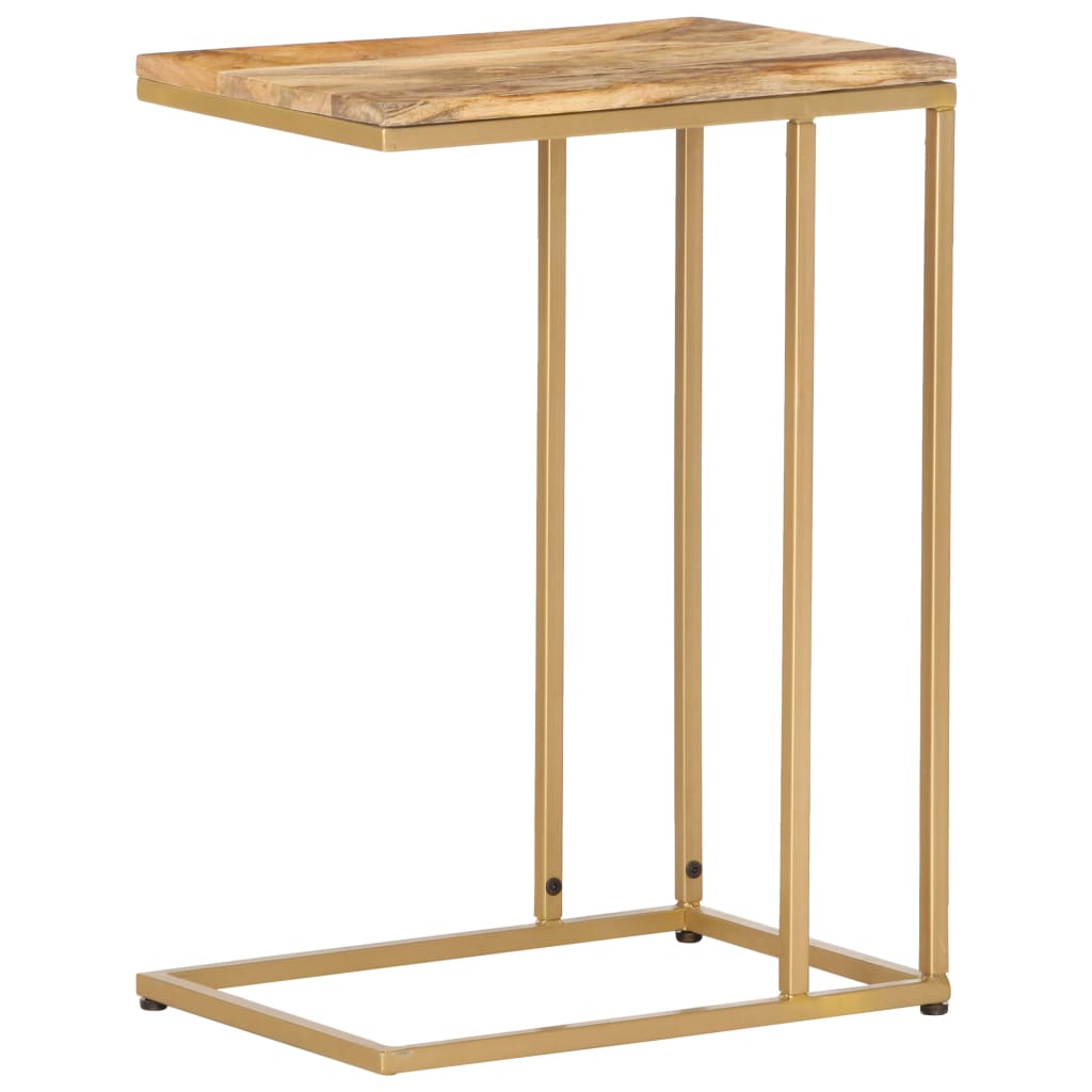 Beistelltisch 35×45×65 cm Massivholz Mango