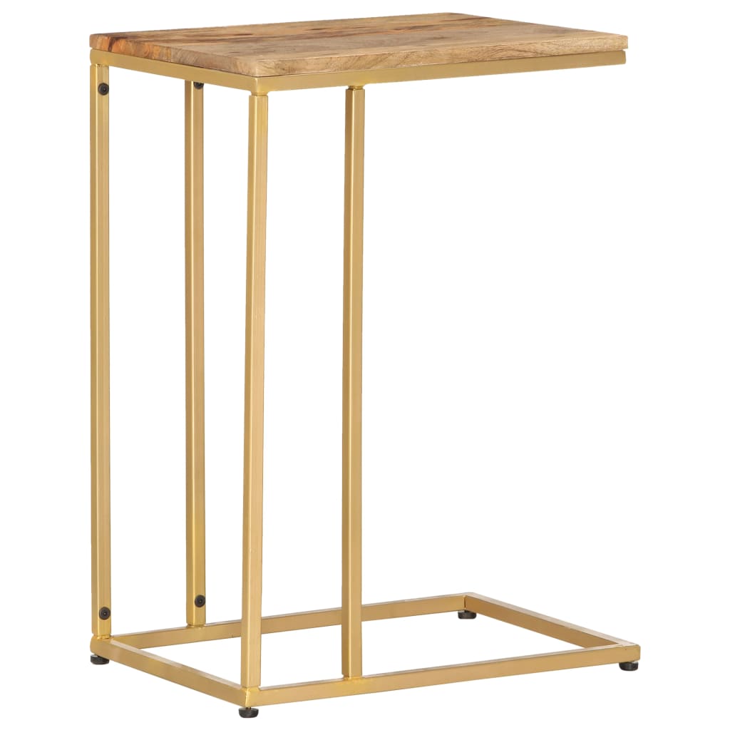 Beistelltisch 35×45×65 cm Massivholz Mango