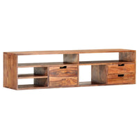 Thumbnail for TV-Schrank 140x30x35 cm Massivholz Palisander