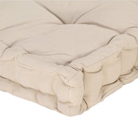 Thumbnail for Palettenkissen Baumwolle 120×40×7 cm Beige
