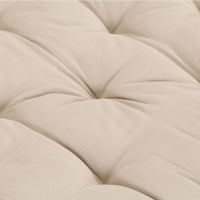 Thumbnail for Palettenkissen Baumwolle 120×40×7 cm Beige