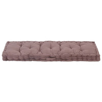 Thumbnail for Palettenkissen Baumwolle 120×40×7 cm Taupe
