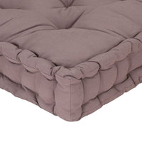 Thumbnail for Palettenkissen Baumwolle 120×80×10 cm Taupe