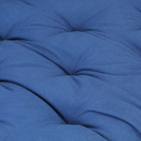 Thumbnail for Palettenkissen Baumwolle 120×80×10 cm Hellblau