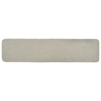 Thumbnail for Fußhocker Creme 120×28×26 cm Stoff