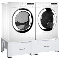 Thumbnail for Untergestell für Wasch- und Trockenmaschine mit Schubladen Weiß