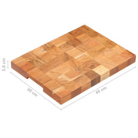 Thumbnail for Hackblock 40×30×3,8 cm Akazie Massivholz