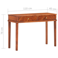 Thumbnail for Konsolentisch 110×40×76 cm Akazie Massivholz