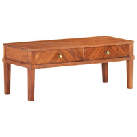 Thumbnail for TV-Schrank 110 x 40 x 41 cm Massivholz Akazie