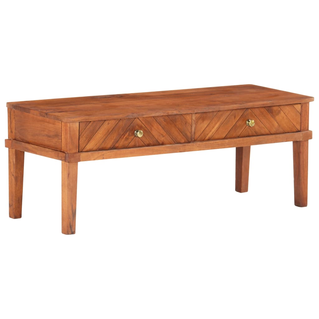 TV-Schrank 110 x 40 x 41 cm Massivholz Akazie