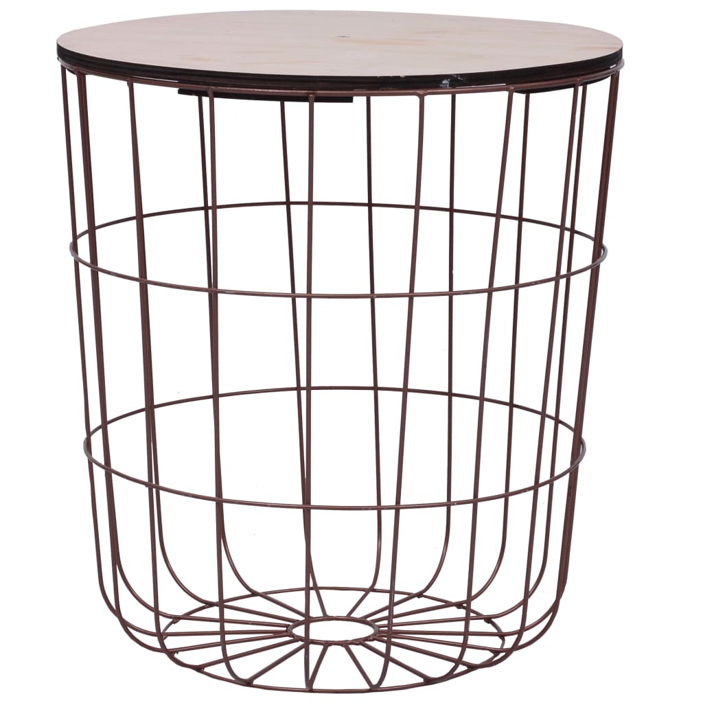 Couchtisch Kupfer Ø 39,5 cm MDF