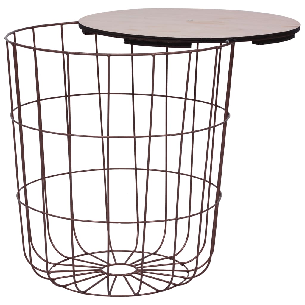Couchtisch Kupfer Ø 39,5 cm MDF