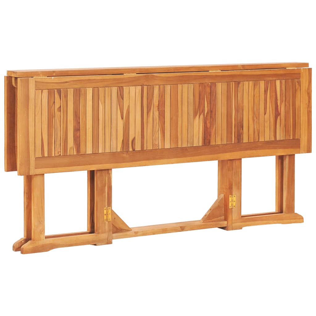 Schmetterling Gartentisch Klappbar 150x90x75cm Teak Massivholz