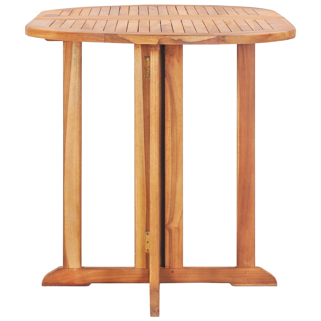 Schmetterling Gartentisch Klappbar 120x70x75cm Teak Massivholz