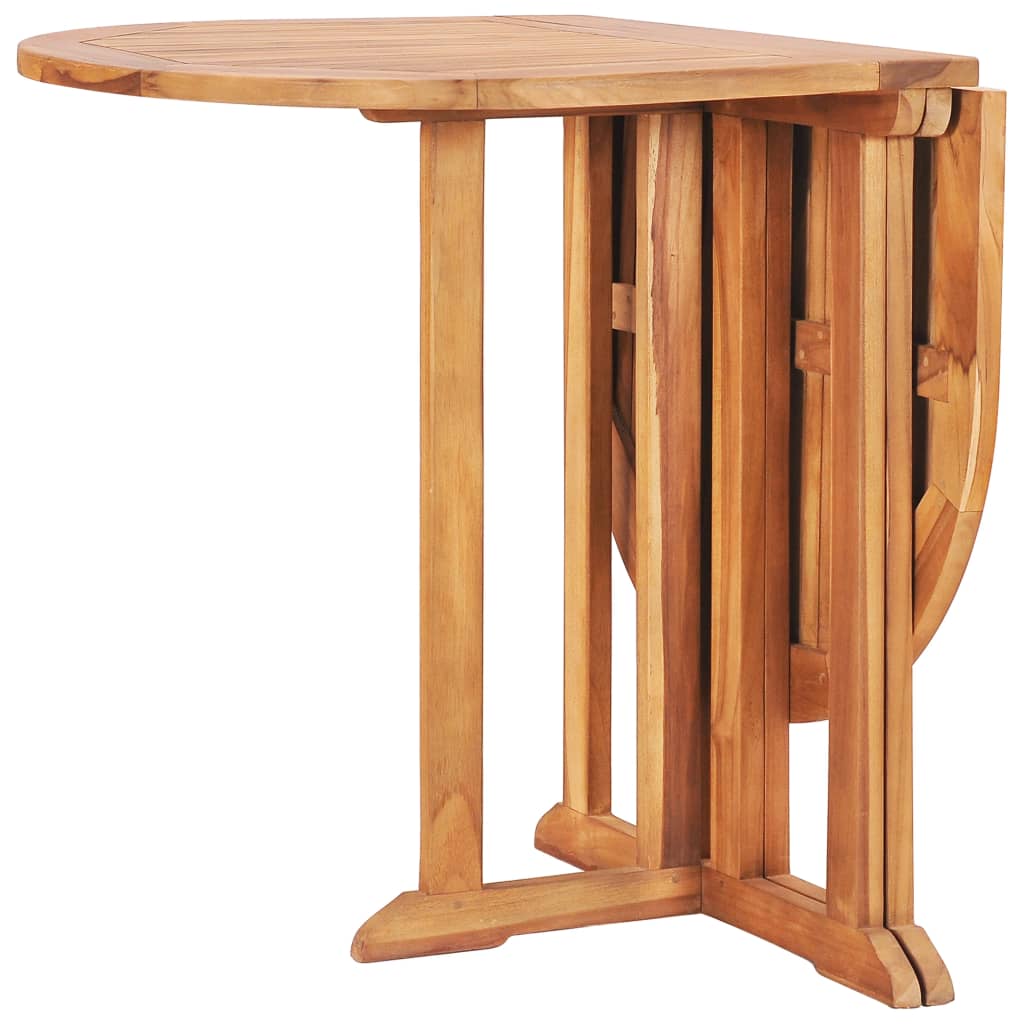 Schmetterling Gartentisch Klappbar 120x70x75cm Teak Massivholz