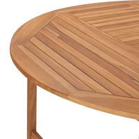 Thumbnail for Gartentisch 150 x 76 cm Massivholz Teak