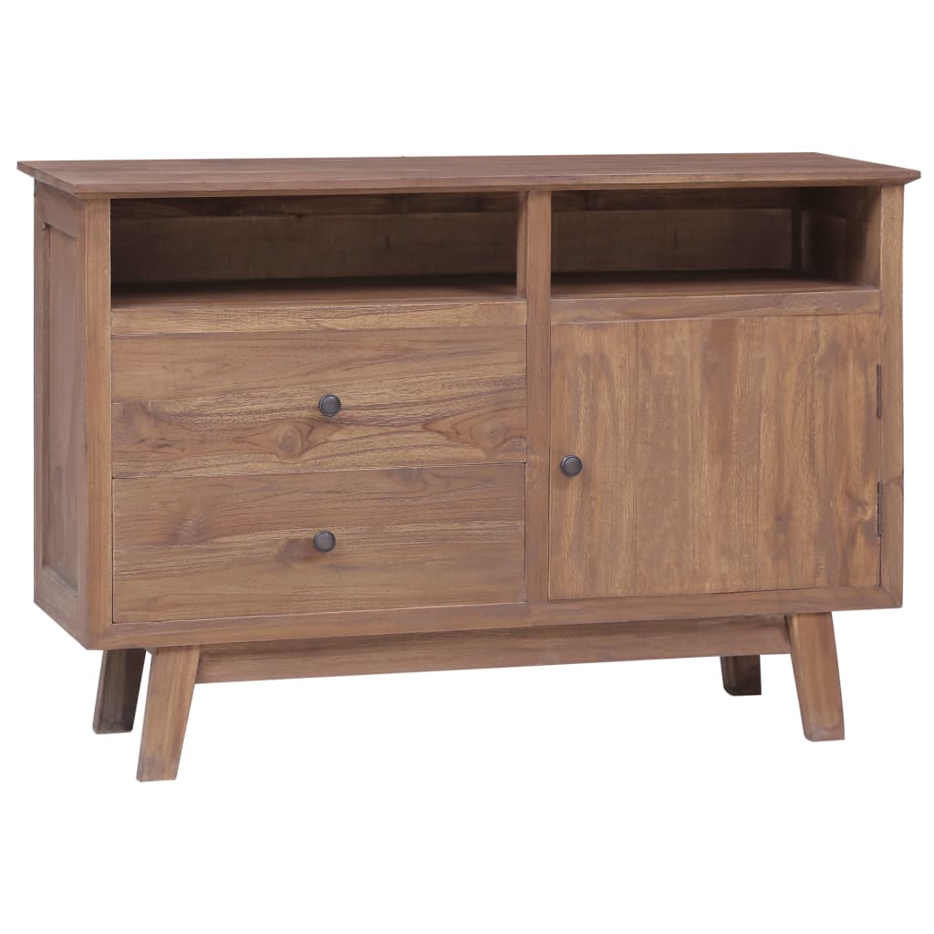 Sideboard 100×30×68 cm Massivholz Teak