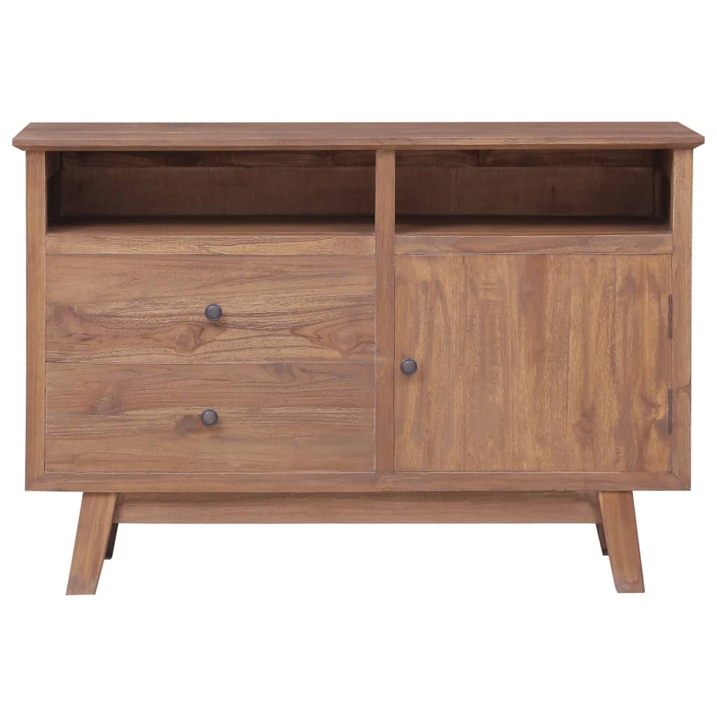 Sideboard 100×30×68 cm Massivholz Teak