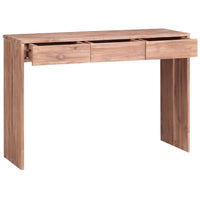 Thumbnail for Konsolentisch 110×35×75 cm Teak Massivholz