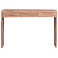 Thumbnail for Konsolentisch 110×35×75 cm Teak Massivholz