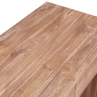 Thumbnail for Konsolentisch 110×35×75 cm Teak Massivholz