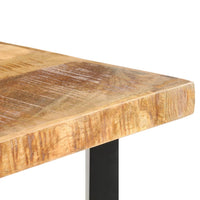 Thumbnail for Bartisch 120x58x107 cm Raues Mangoholz