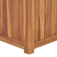 Thumbnail for Hochbeet 50x50x50 cm Massivholz Teak