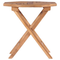 Thumbnail for Klappbarer Gartentisch 45x45x45 cm Teak Massivholz