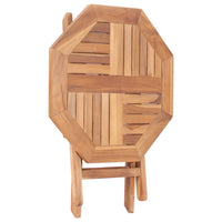 Thumbnail for Klappbarer Gartentisch 45x45x45 cm Teak Massivholz