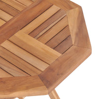 Thumbnail for Klappbarer Gartentisch 45x45x45 cm Teak Massivholz