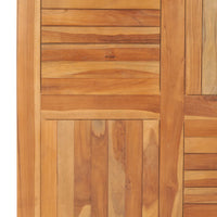 Thumbnail for Tischplatte Massivholz Teak Quadratisch 90×90×2,5 cm