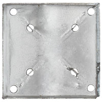 Thumbnail for Erdspieße 6 Stk. Silbern 14×14×91 cm Verzinkter Stahl