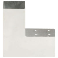 Thumbnail for Pfostenverbinder 4 Stk. L-Form Verzinktes Metall 71 x 71 mm