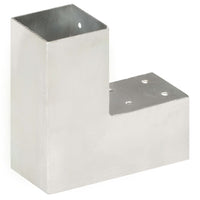 Thumbnail for Pfostenverbinder 4 Stk. L-Form Verzinktes Metall 71 x 71 mm