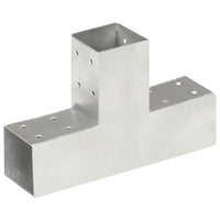 Thumbnail for Pfostenverbinder 4 Stk. T-Form Verzinktes Metall 71 x 71 mm