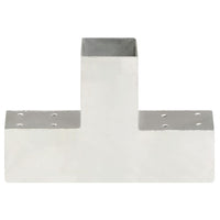Thumbnail for Pfostenverbinder 4 Stk. T-Form Verzinktes Metall 71 x 71 mm