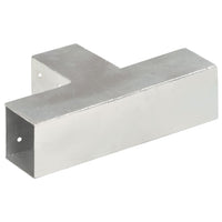 Thumbnail for Pfostenverbinder 4 Stk. T-Form Verzinktes Metall 71 x 71 mm