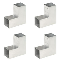Thumbnail for Pfostenverbinder 4 Stk. L-Form Verzinktes Metall 81 x 81 mm