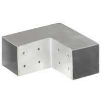 Thumbnail for Pfostenverbinder 4 Stk. L-Form Verzinktes Metall 81 x 81 mm