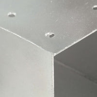 Thumbnail for Pfostenverbinder 4 Stk. X-Form Verzinktes Metall 81 x 81 mm
