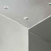 Thumbnail for Pfostenverbinder 4 Stk. X-Form Verzinktes Metall 91 x 91 mm