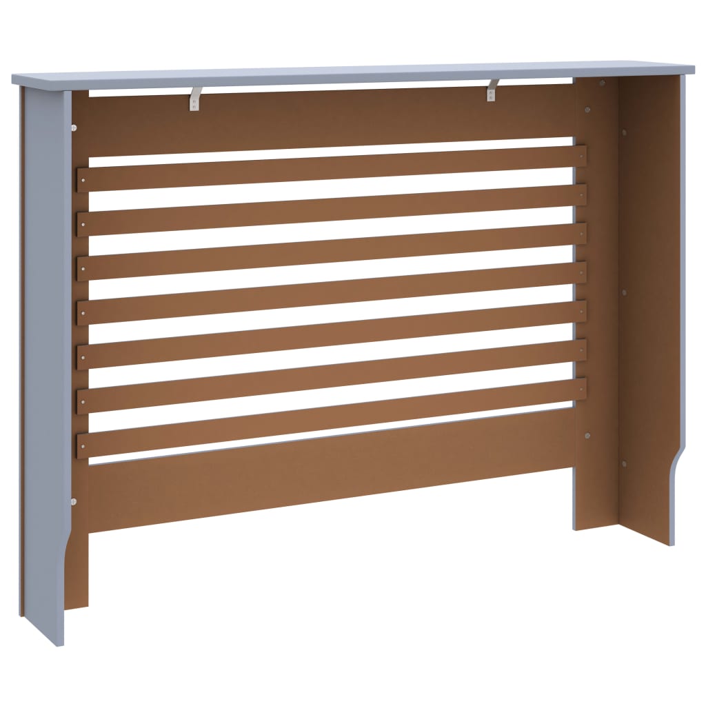 Heizkörperverkleidung Anthrazit 112 x 19 x 81 cm MDF