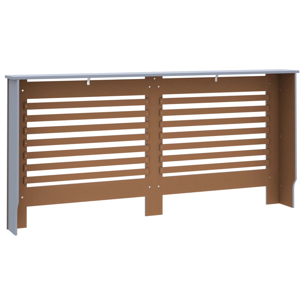 Heizkörperverkleidung Anthrazit 172 x 19 x 81 cm MDF