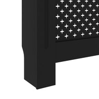 Thumbnail for Heizkörperverkleidung Schwarz 152 x 19 x 81 cm MDF
