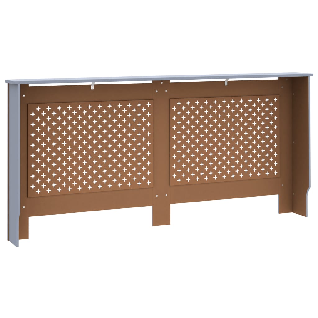 Heizkörperverkleidung Anthrazit 172 x 19 x 81 cm MDF